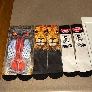3 Pairs of Novelty Socks